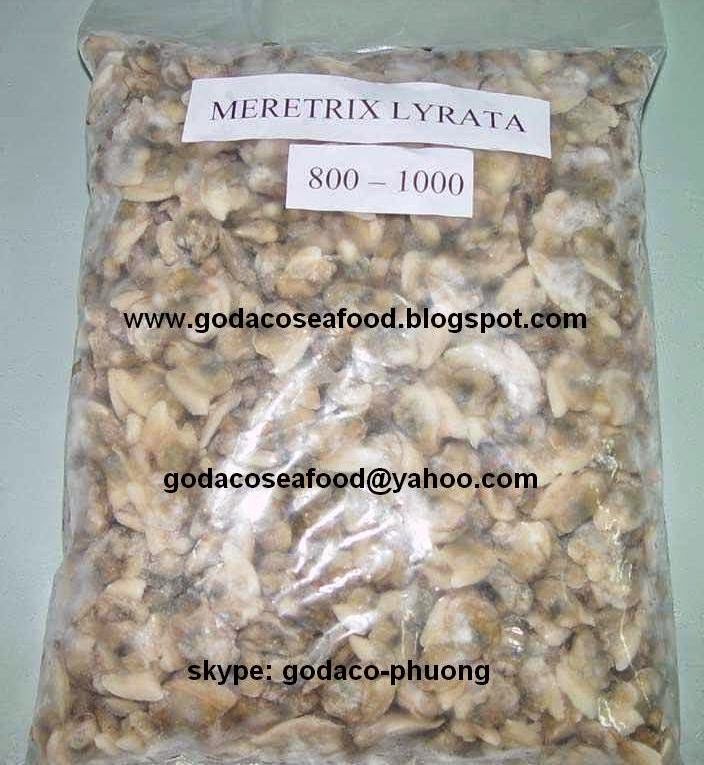 White Clam Meat -Meretrix lyrata - Thịt nghêu trắng