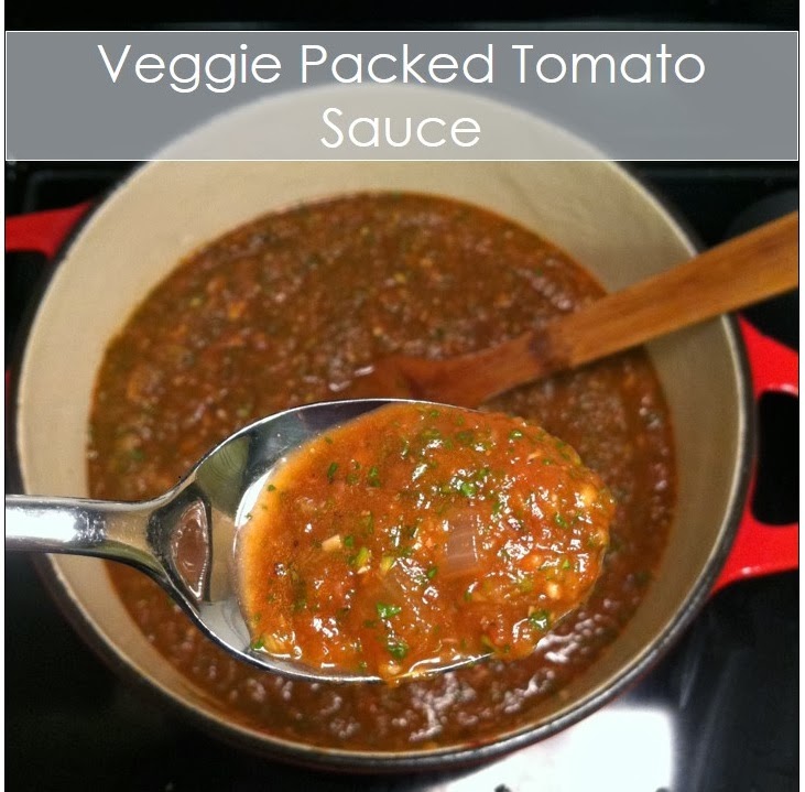 Bleu Dress Jes Flavor of the Week {Veggie Packed Tomato Sauce}