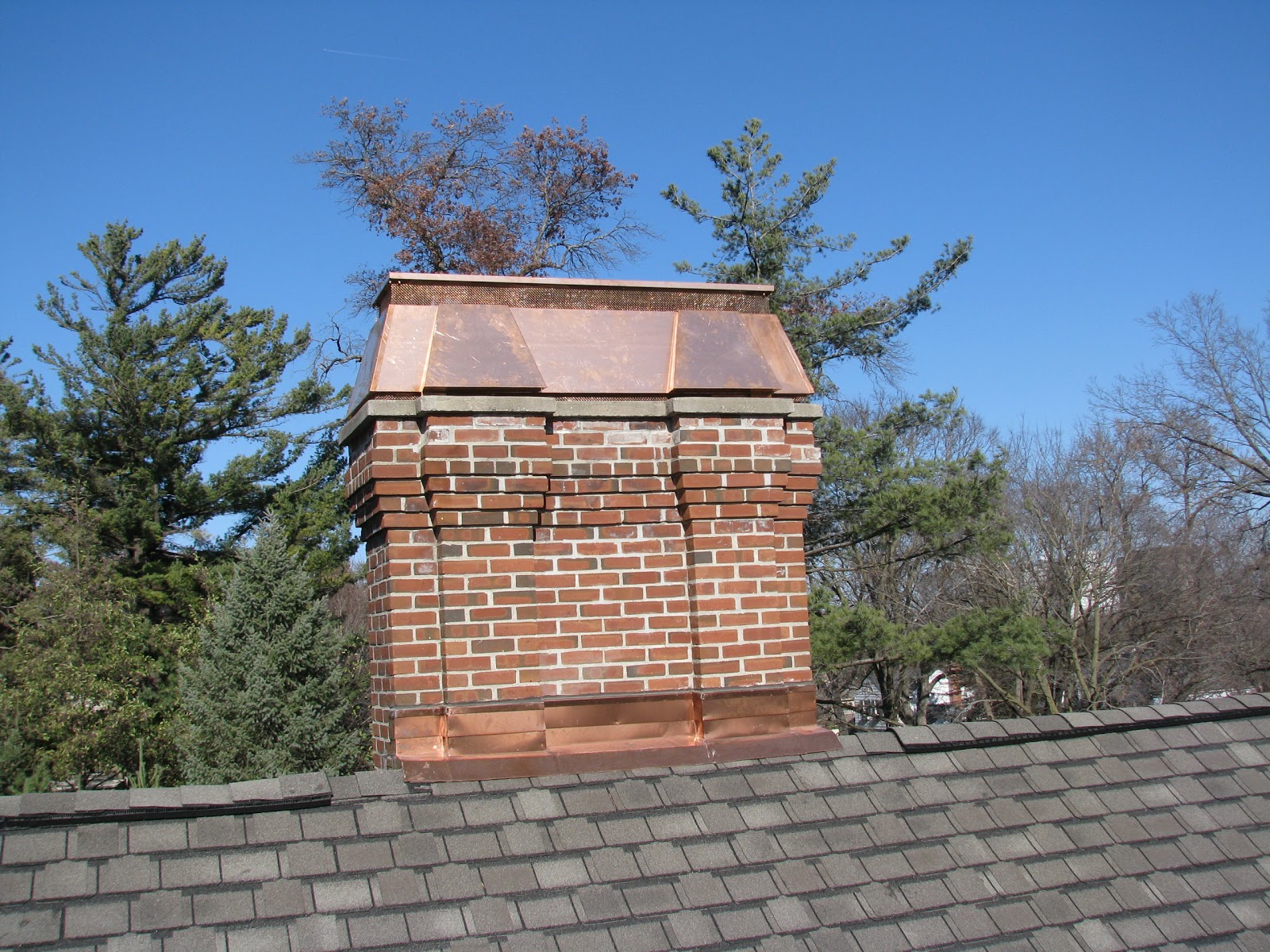RicherMetal Copper Chimney cap