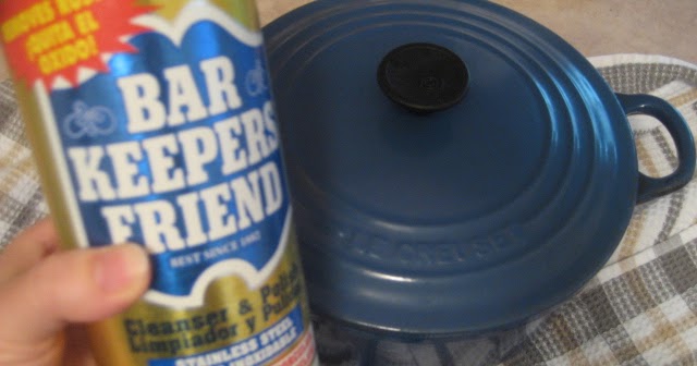 Six Balloons Vintage Delights Cleaning Le Creuset with