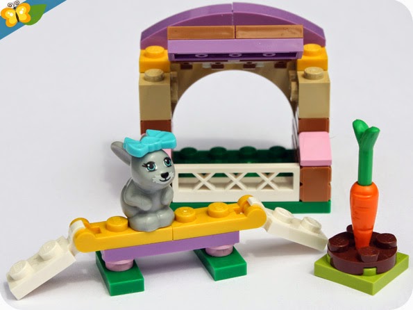 LEGO® Friends Animaux - Série 2 - Le lapin et son clapier
