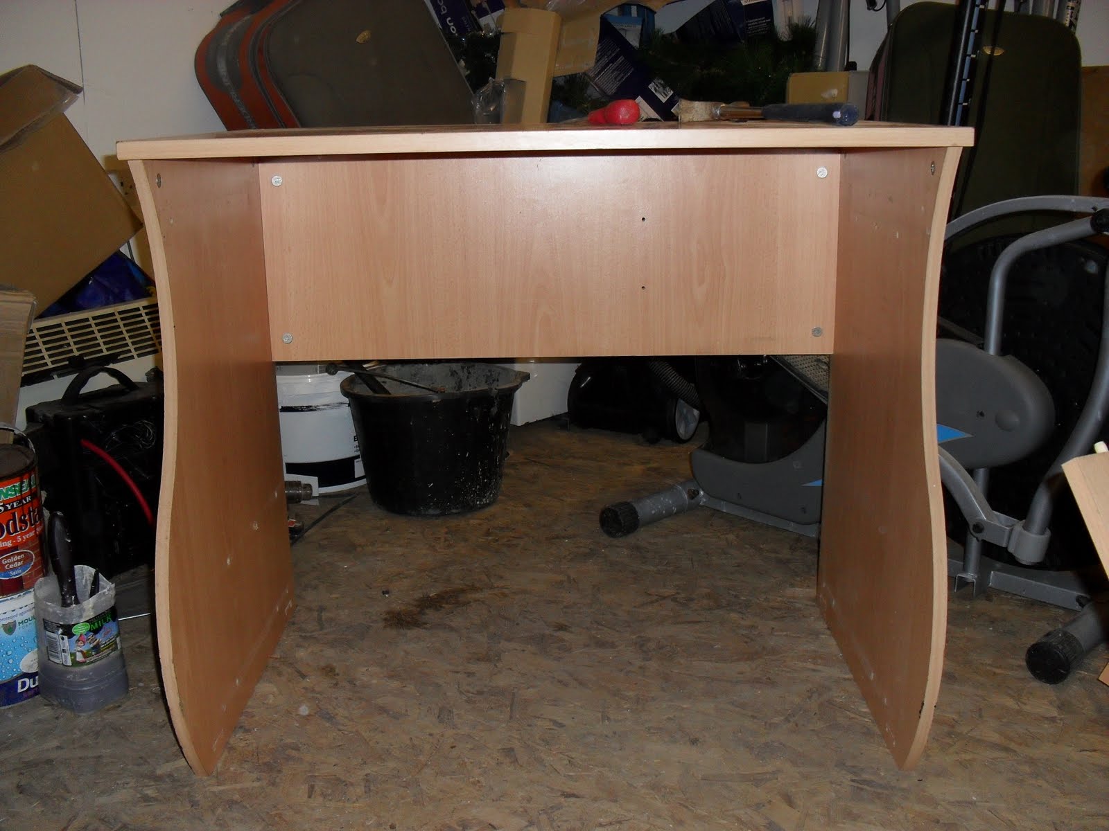 Coach House Crafting on a budget: Furniture makeover - Computer desk to