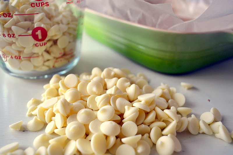 No Bake White Chocolate Almond Butter Squares The View from Great Island