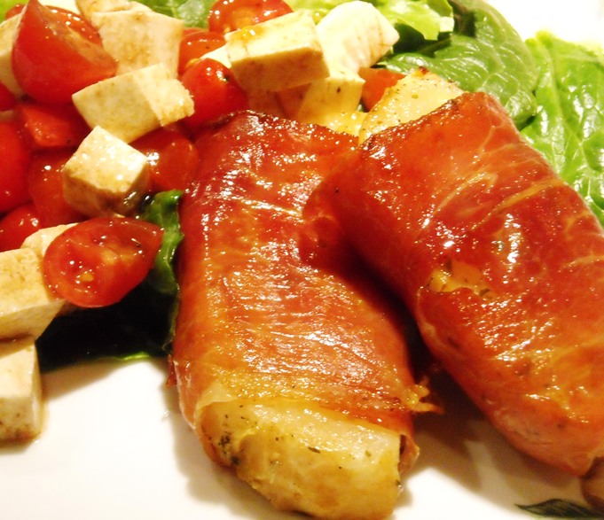 Diabetics Rejoice! Roasted Celery Root with Prosciutto