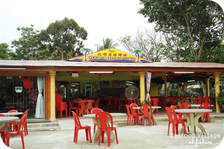 oh fish iee weng yin seafood village 九哩香海鲜村 port dickson