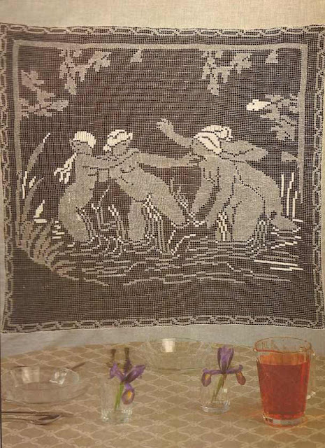 Panel Decorativo a Crochet
