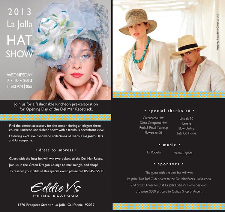 2013 La Jolla HAT Show Diana Cavagnaro Couture Millinery