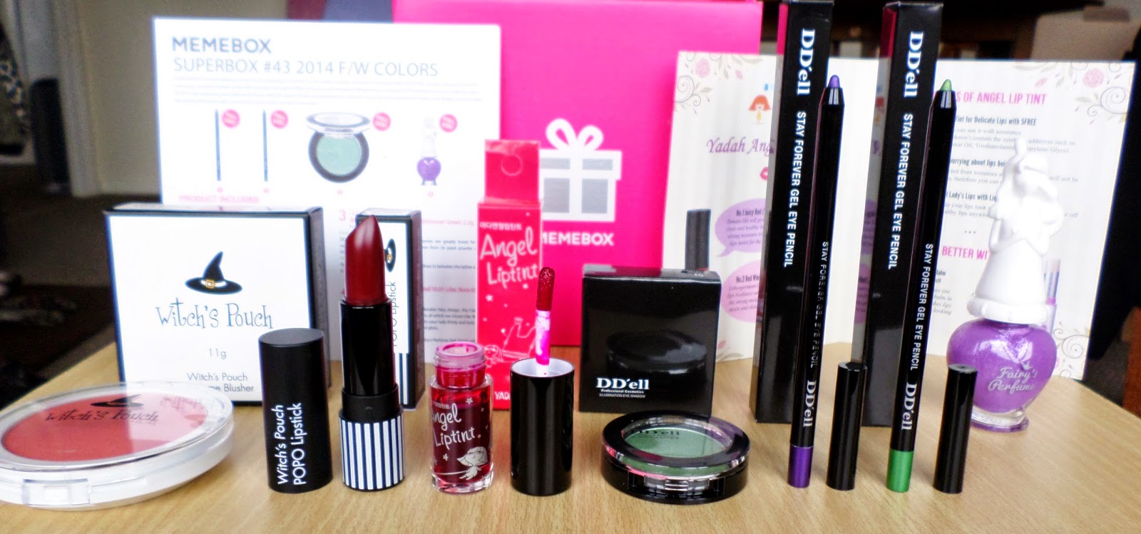 MEME Makeup Superbox #43 2014 FW Colors MEME Makeup Superbox #43 2014 FW Colors