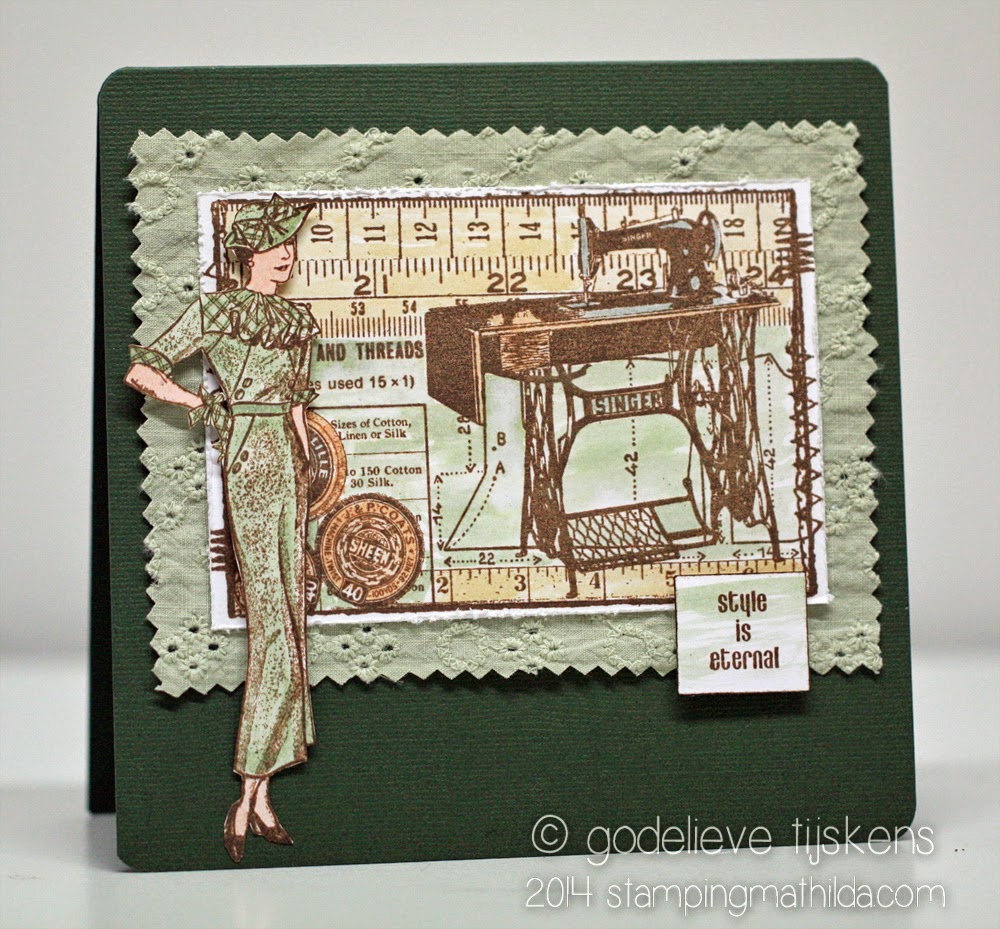 StampingMathilda Sewing Card