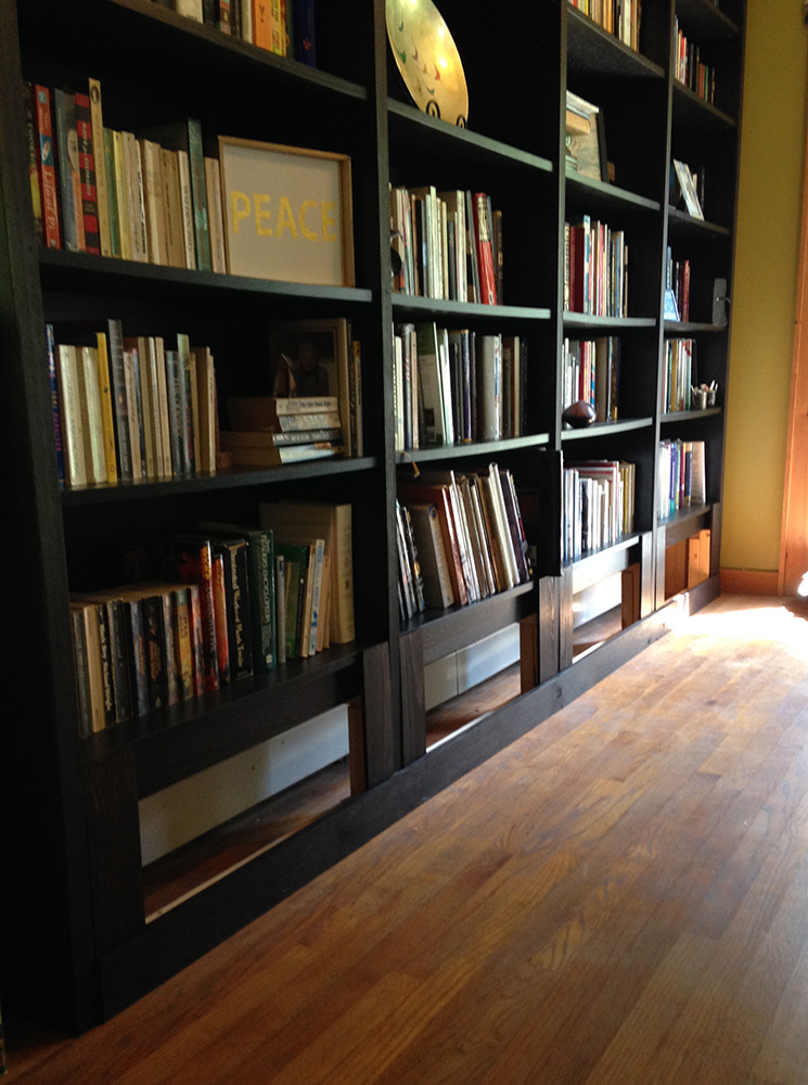 Chary Sprouts Custom Builtin IKEA Billy Bookcases