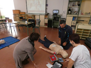 FORMACIÓN EN "PRIMEROS AUXILIOS" AL CLAUSTRO (20 y 29/11/2018).