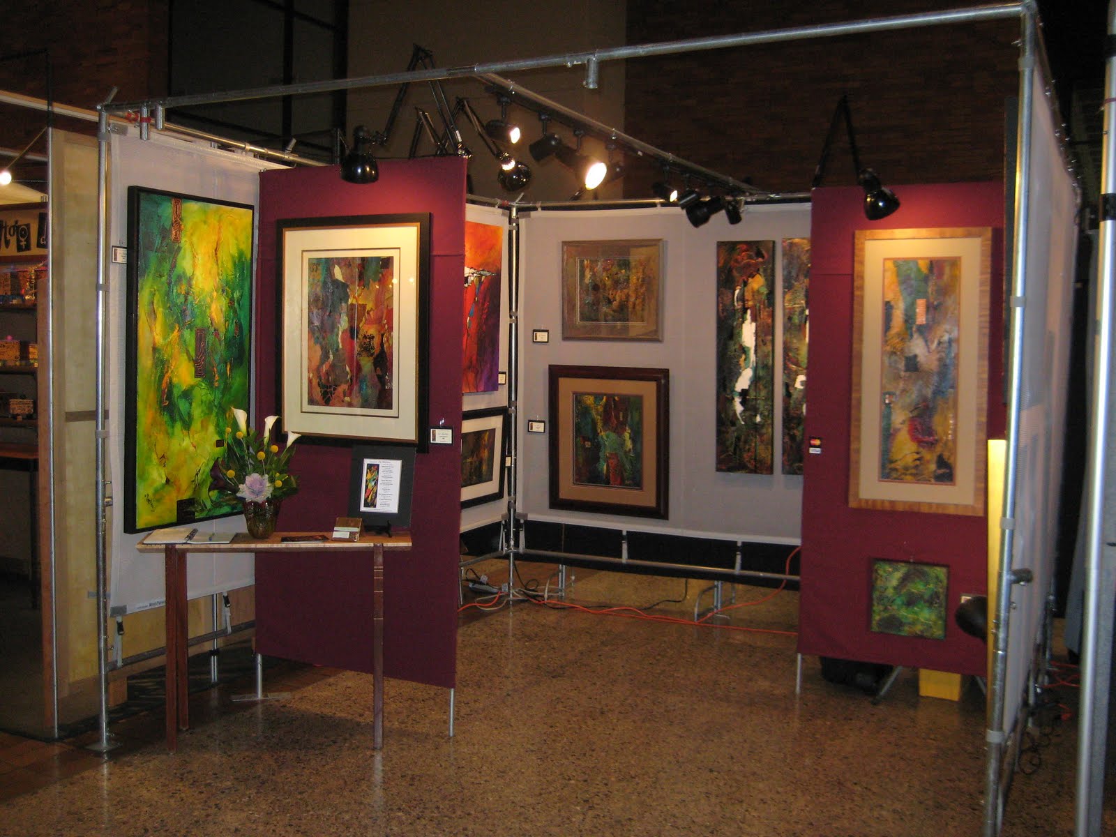 Joe Martino Abstract Art Canton National Art Show