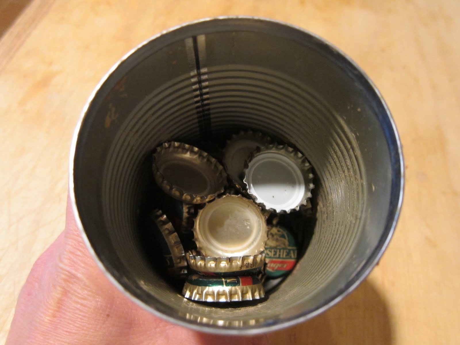 the trashbasher Beer bottle caps are recyclable