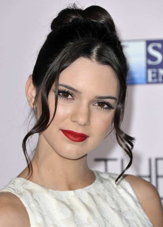 Kendall Jenner: Updo Hairstyle For Prom 2012.