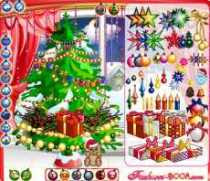 Arbol de navidad virtual juego en flash navidad 2011