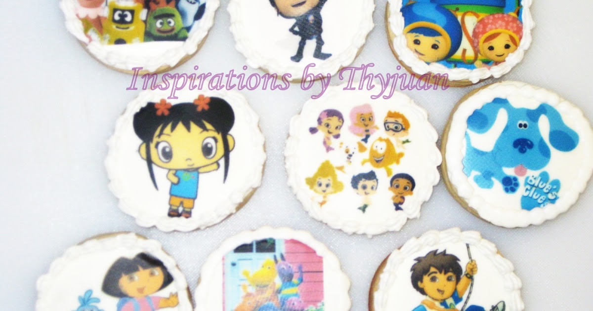 Inspirations by Thyjuan LLC.: Nick Jr. Cookies