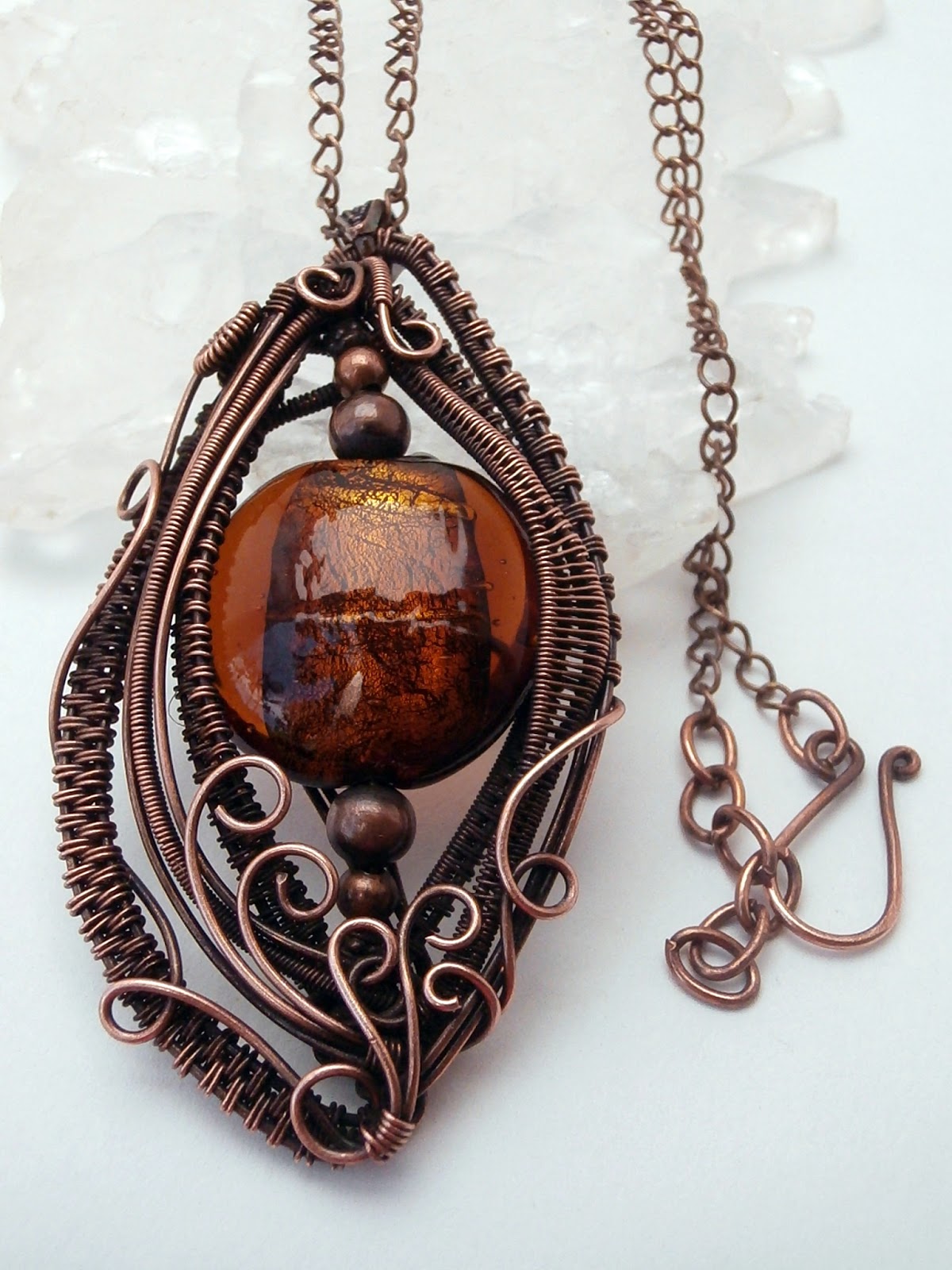 Perfectly Twisted Handmade Wire Wrapped Beaded and Gemstone Jewelry