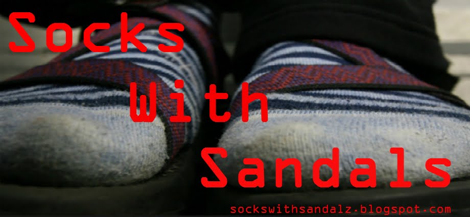 socks with sandals