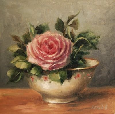 Pink Rose; By Carolina Elizabeth
