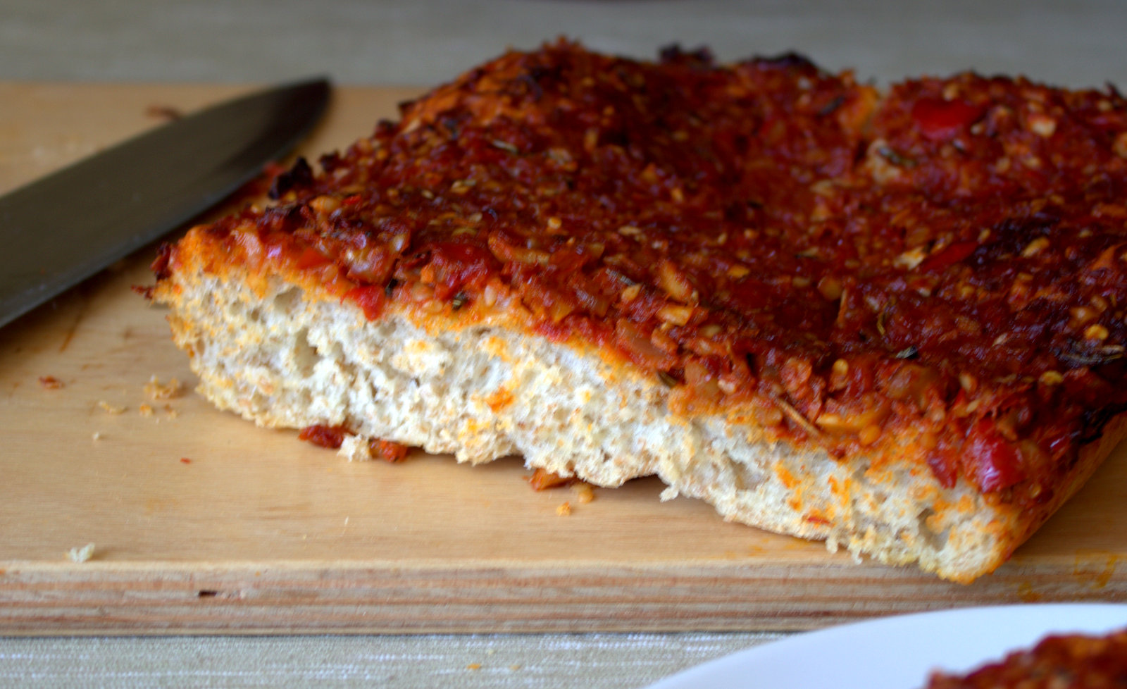 Biberli ekmek / Red pepper bread/ Paprikų duona