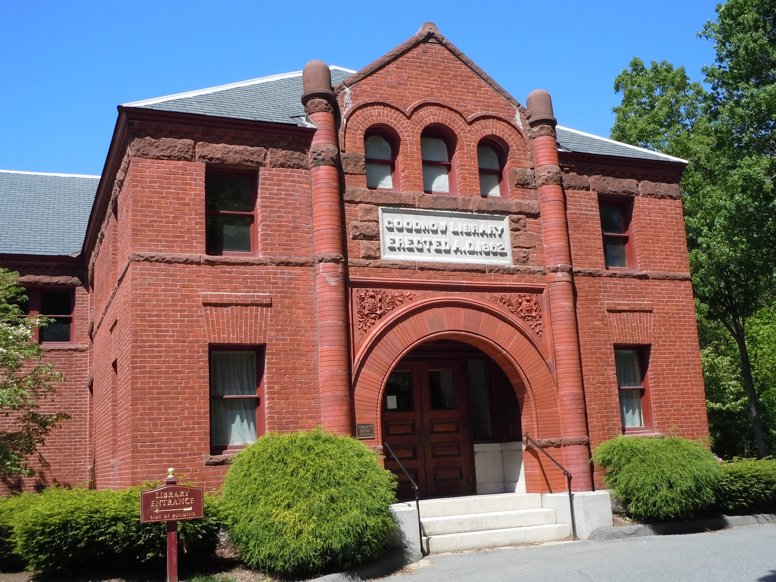 Life From The Roots Goodnow Library, Sudbury, Massachusetts. History and Genealogy Room