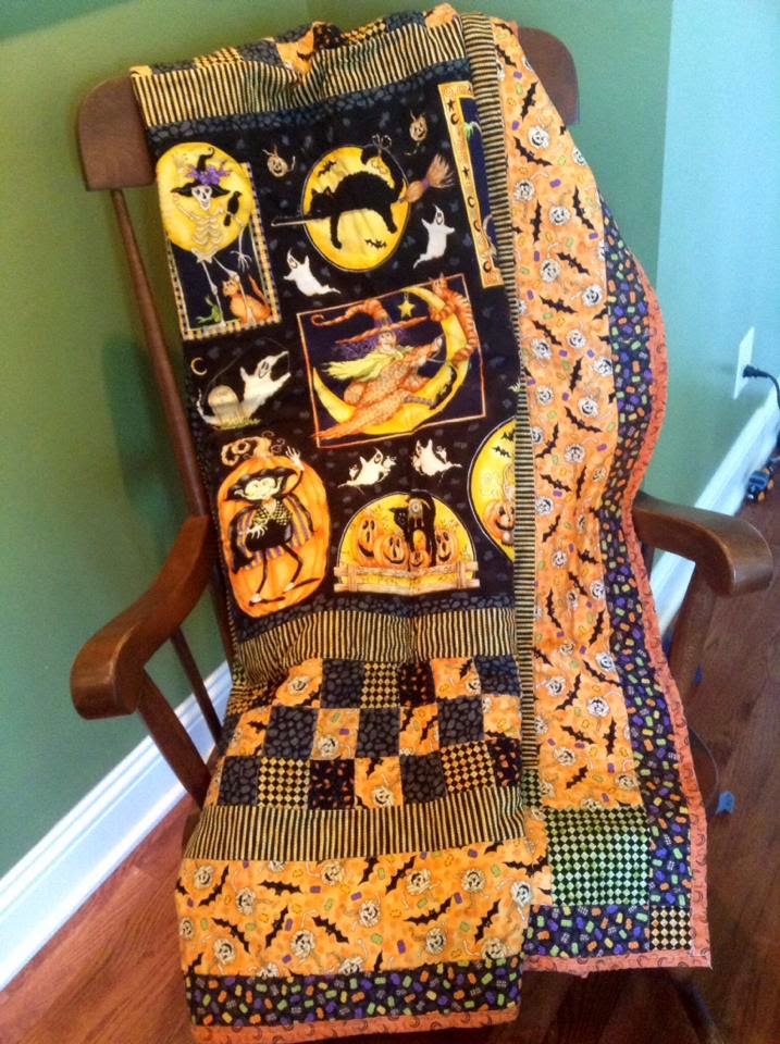 A Quilting Chick Halloween Quilt