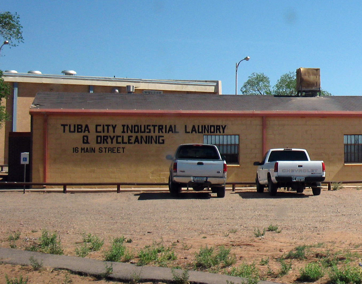 Eccentric Roadside No basses, in fact Tuba City, Arizona