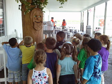 The talking tree was a hit!