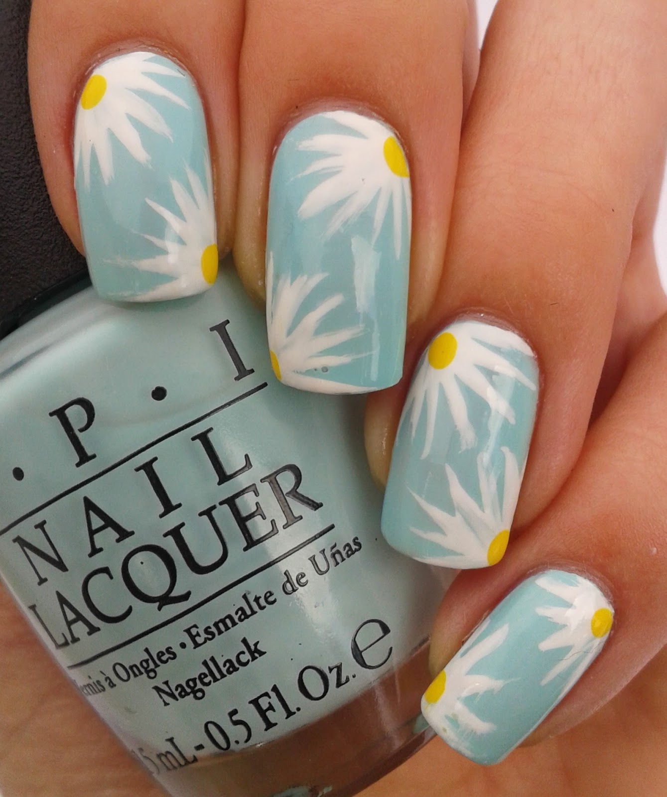 Prettylittlepolish Daisy Nails Tutorial