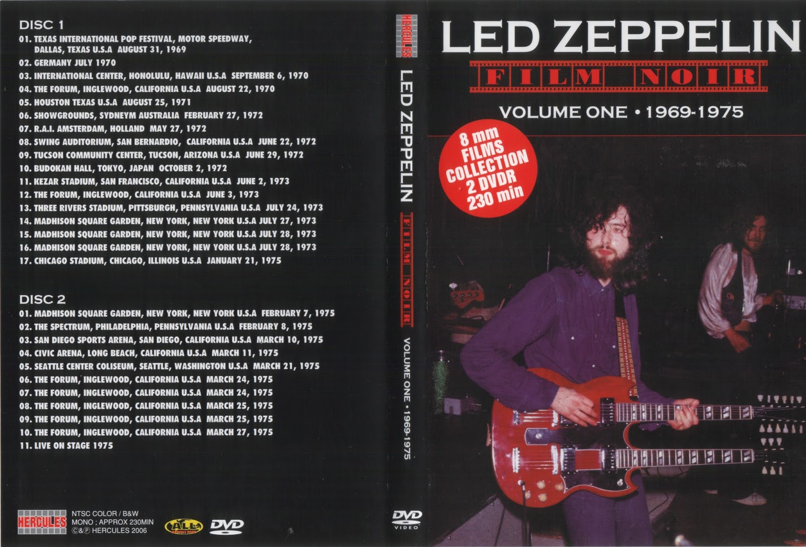 LED ZEPPELIN - CHARLOTTE 1972 : REEL ARCHIVES (2CD , BRAND NEW) - rzrecord