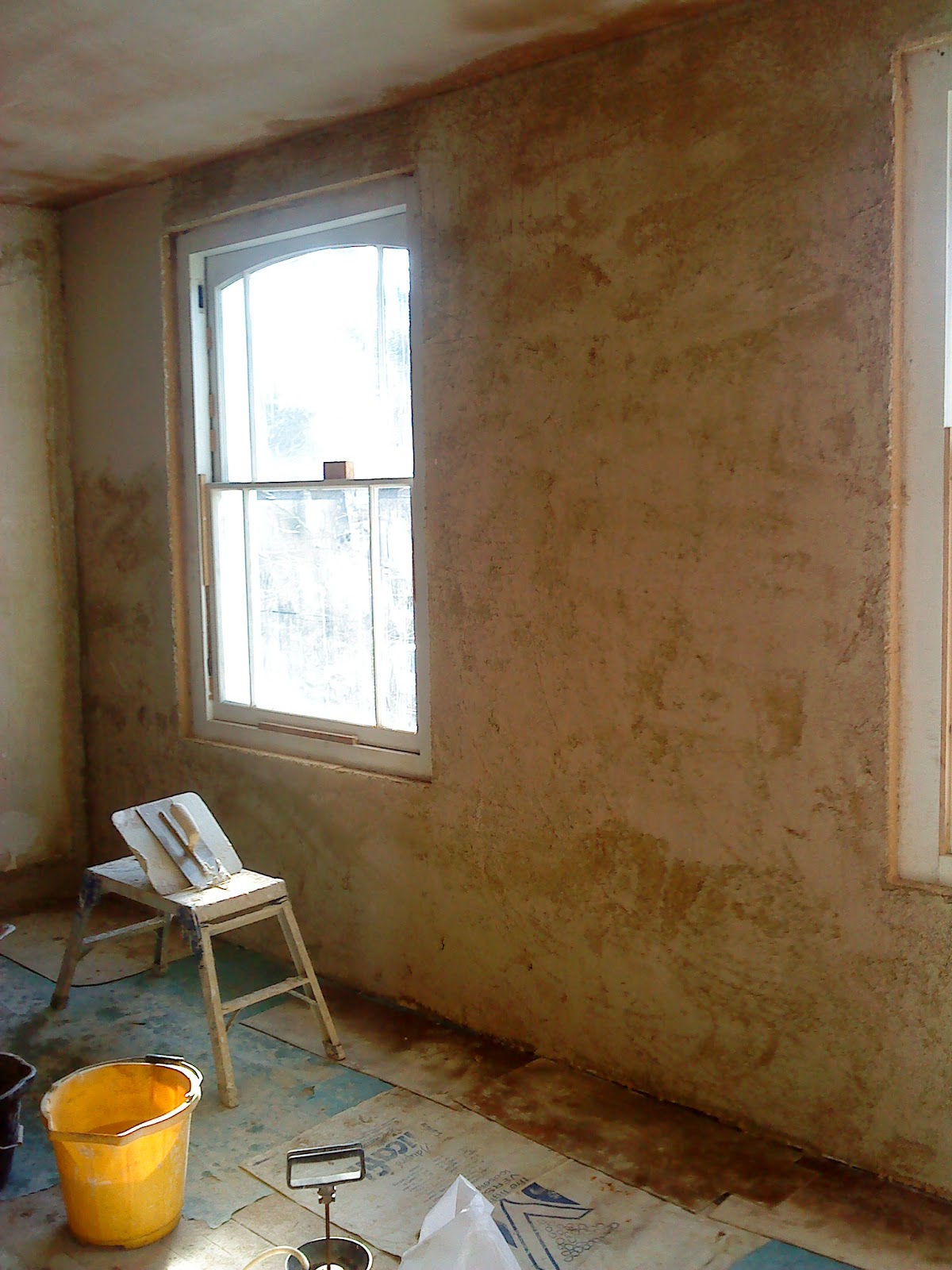 Phil Bailey Heritage Plastering Insulating with lime plaster