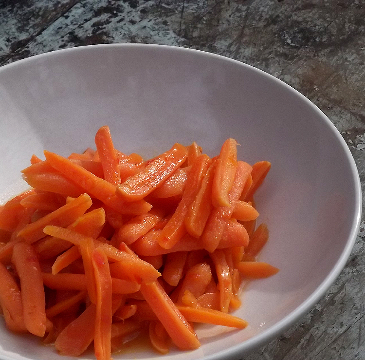 Pepper JellyGlazed Carrots from Southern Living Magazine, December