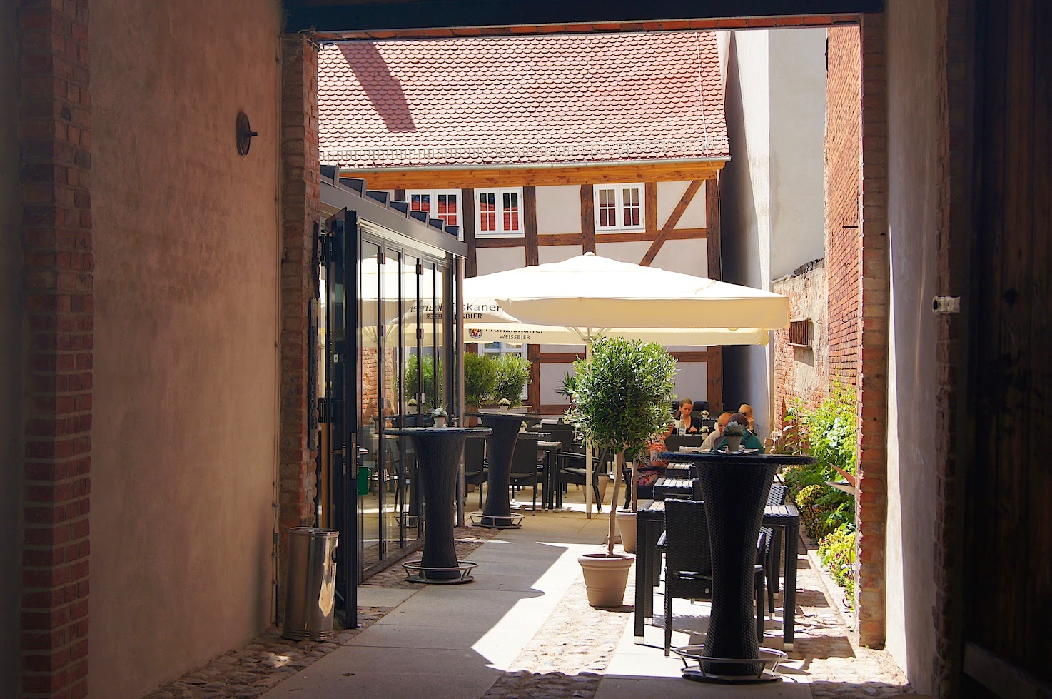 In Bernau endeckt! Heute Kaffeepause im Hofgeflüster - 4 Bernau LIVE - Dein Stadtmagazin für Bernau bei Berlin