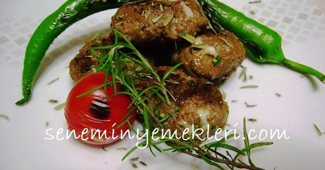 HECHA DÖKÜM TAVADA KAŞAR PEYNİRLİ KÖFTE Senem'in Yemekleri