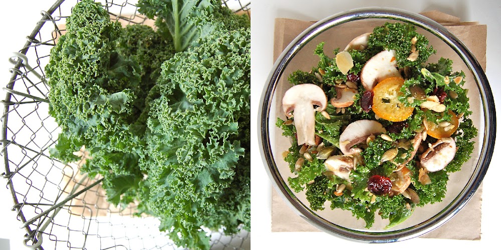 salade de Kale frisé