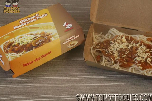 jollibee chicken mushroom pasta