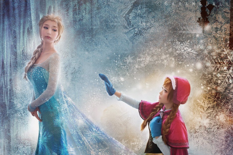 Frozen elsa cosplay