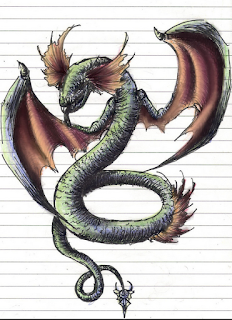 Gambar Ular Naga (Kartun)