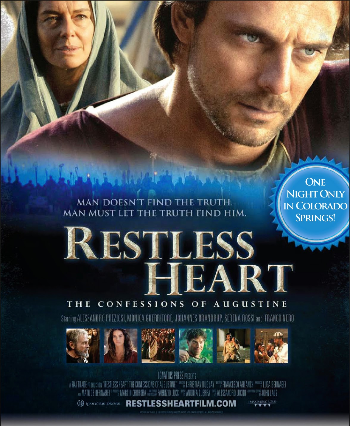 Free Catholic Movie : Restless Heart - Story of St. Augustine