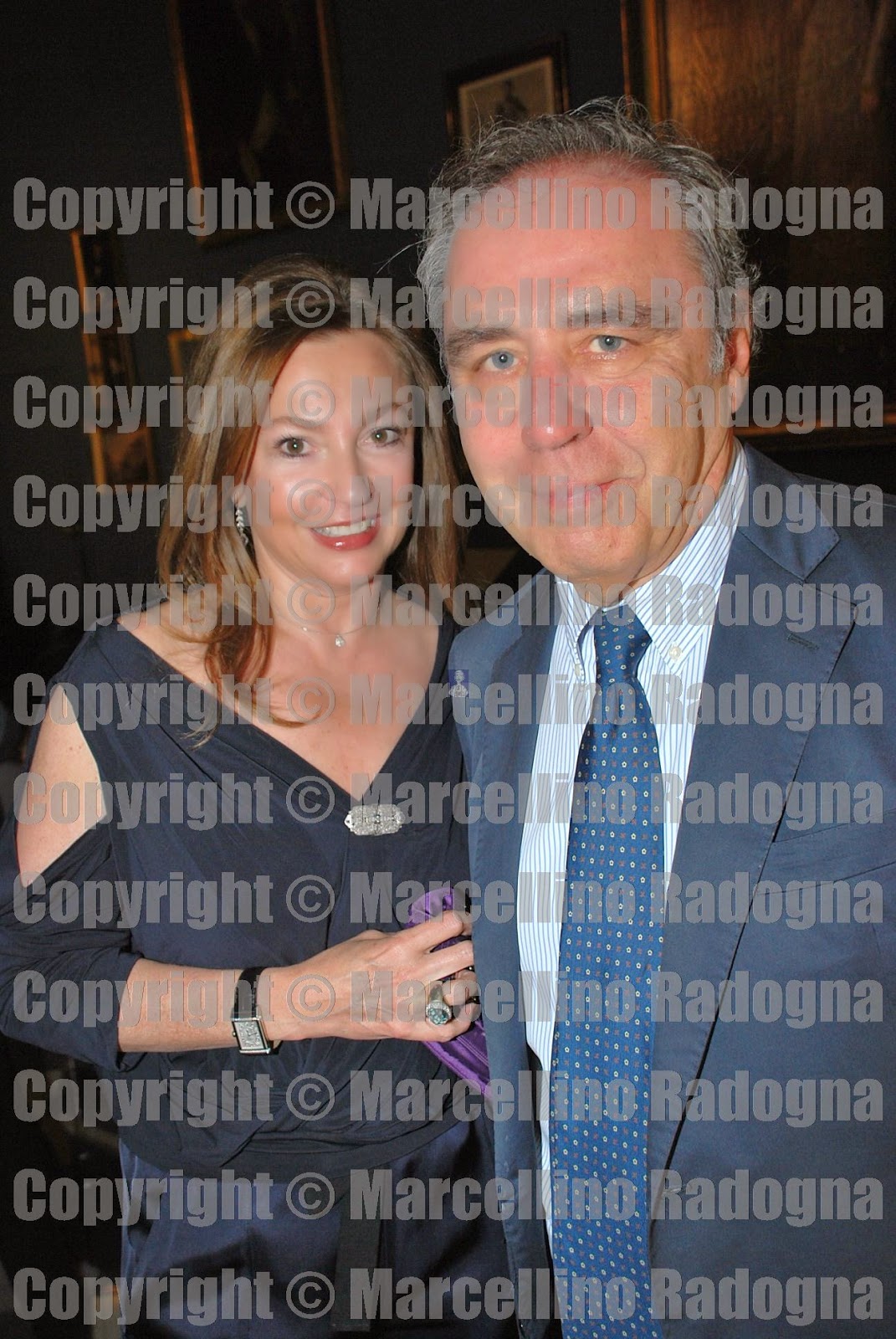Marcellino Radogna - Fotonotizie per la stampa: Massimo Nava con la moglie