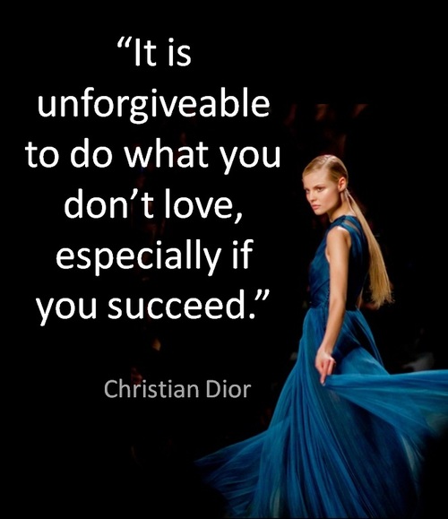 Chic and Silk QUOTES from Christian Dior!