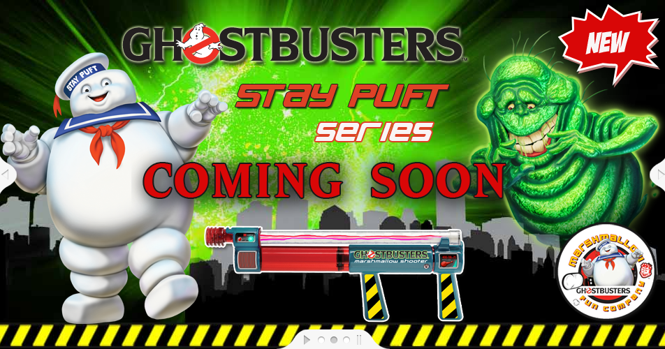 Buffdaddy Nerf Ghostbusters Marshmallow Shooters!