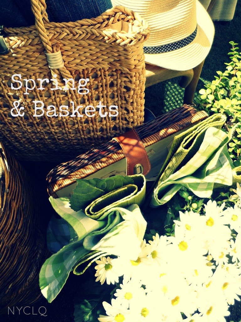 FOCAL POINT STYLING HOW TO MAKE A SPRING PICNIC BASKET CENTERPIECE