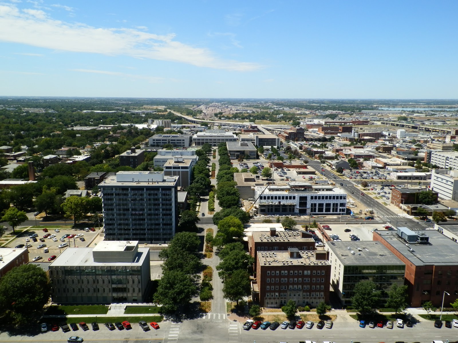 Places To Go, Buildings To See Views From The Capitol Lincoln, Nebraska