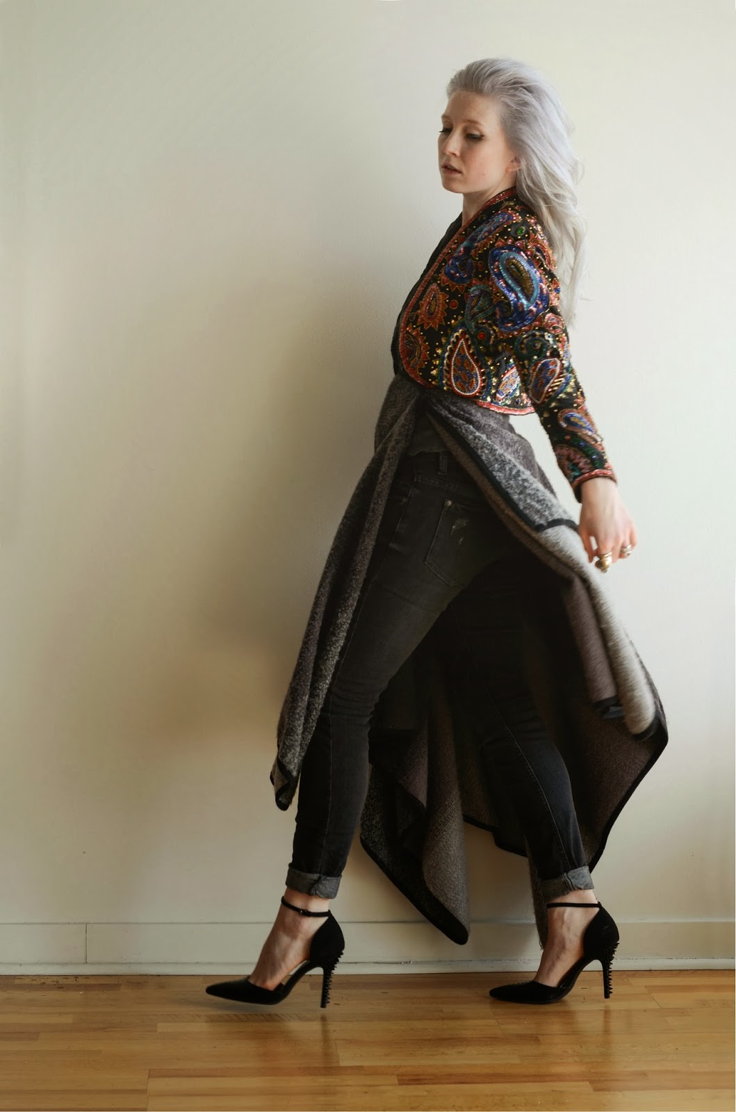 Style By Kk 50s Housewife Bolero Grey Hair Don T Care