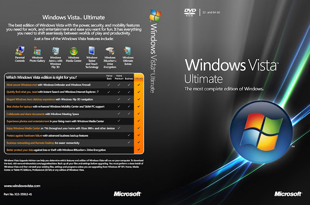 To Microsoft Vista Ultimate