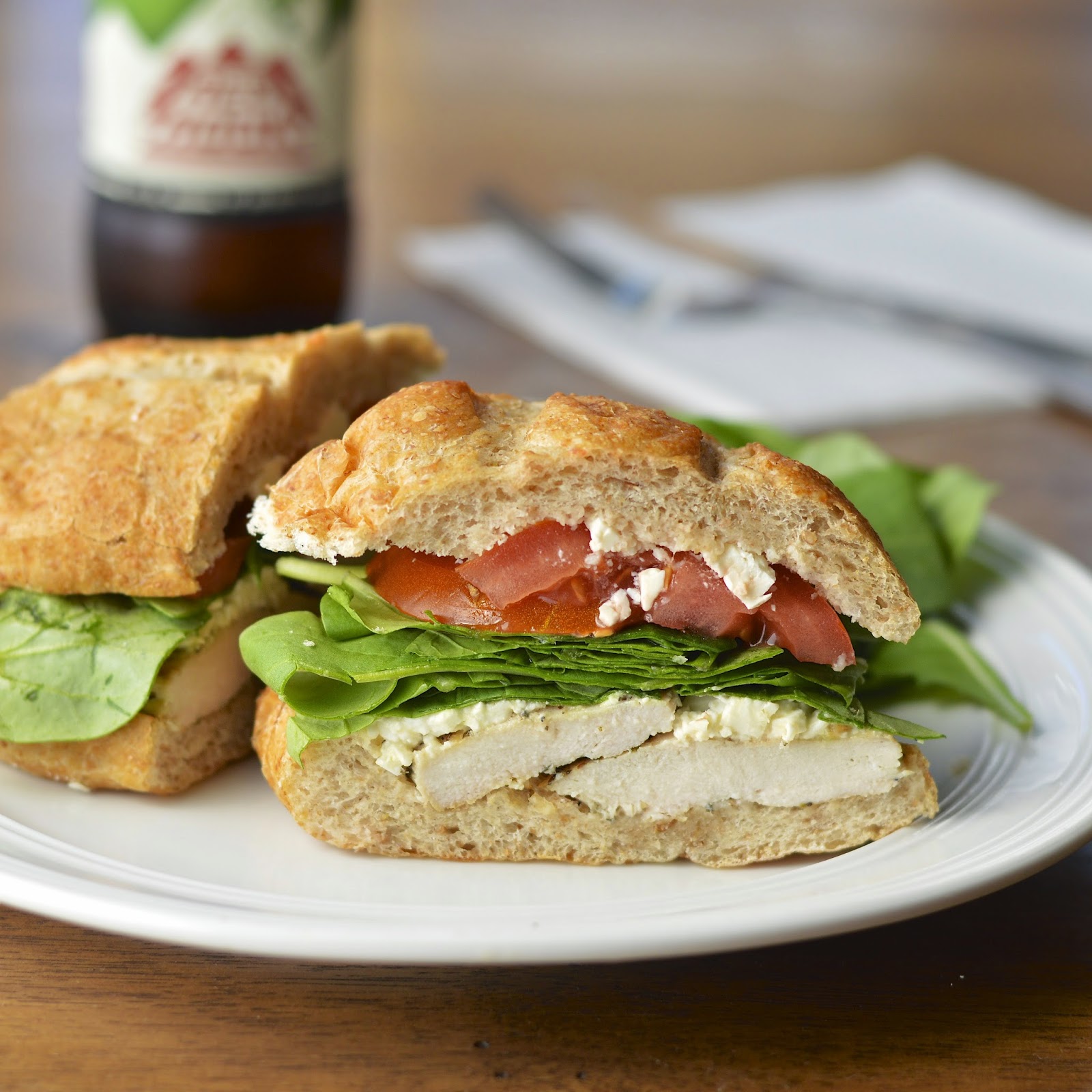 Greek Lemon Chicken Sandwich Virtually Homemade Greek Lemon Chicken Sandwich