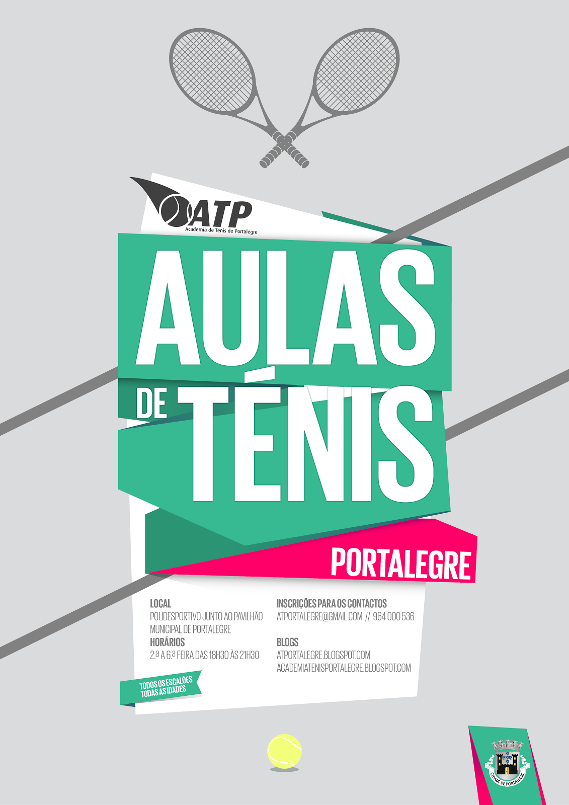 Inscreve-te nas aulas da ATP