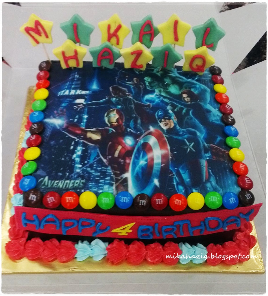 mikahaziq Birthday Cake Kuala Lumpur Mikail's 4th Birthday
