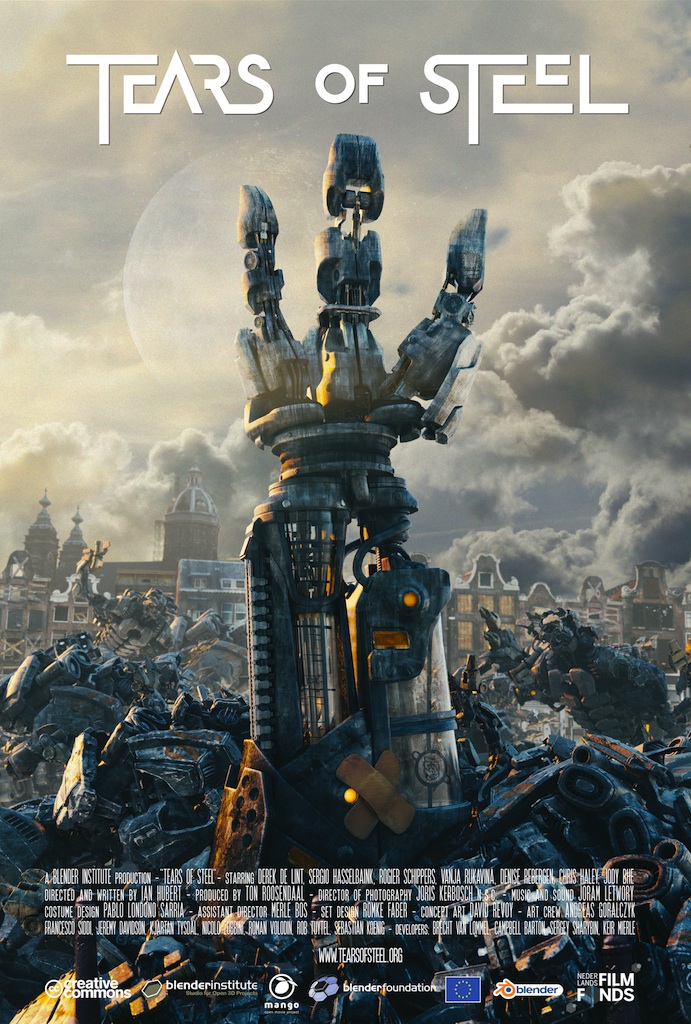 blender4d Sortie de "Tears of Steel" open movie Blender Foundation